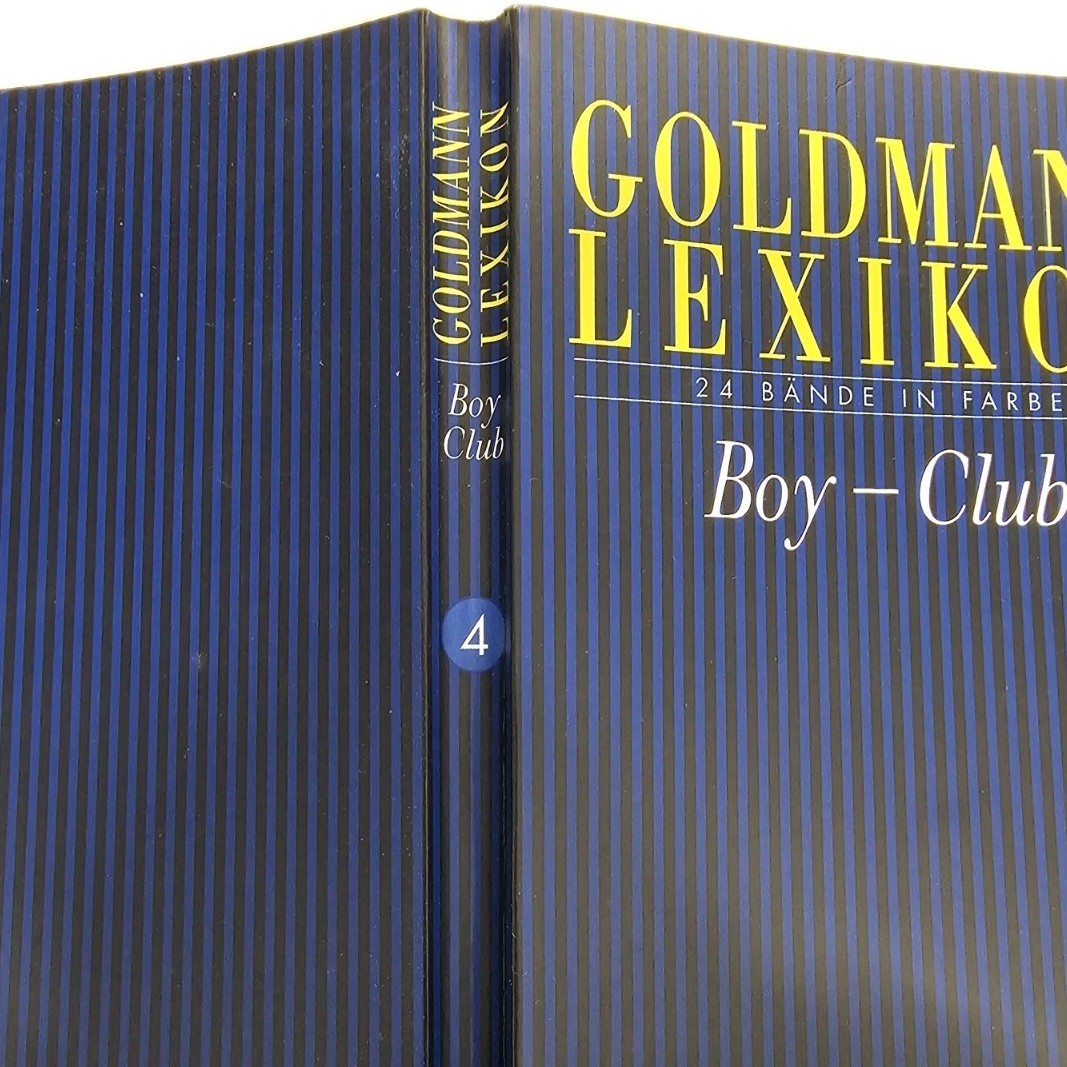 EB3919 Goldmann Lexikon, 24 Bänder in Farbe: Band 4, Boy-Club2