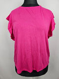 EK5458 Damen T-Shirt von Essentials by Tchibo, pink, Gr. 44/460