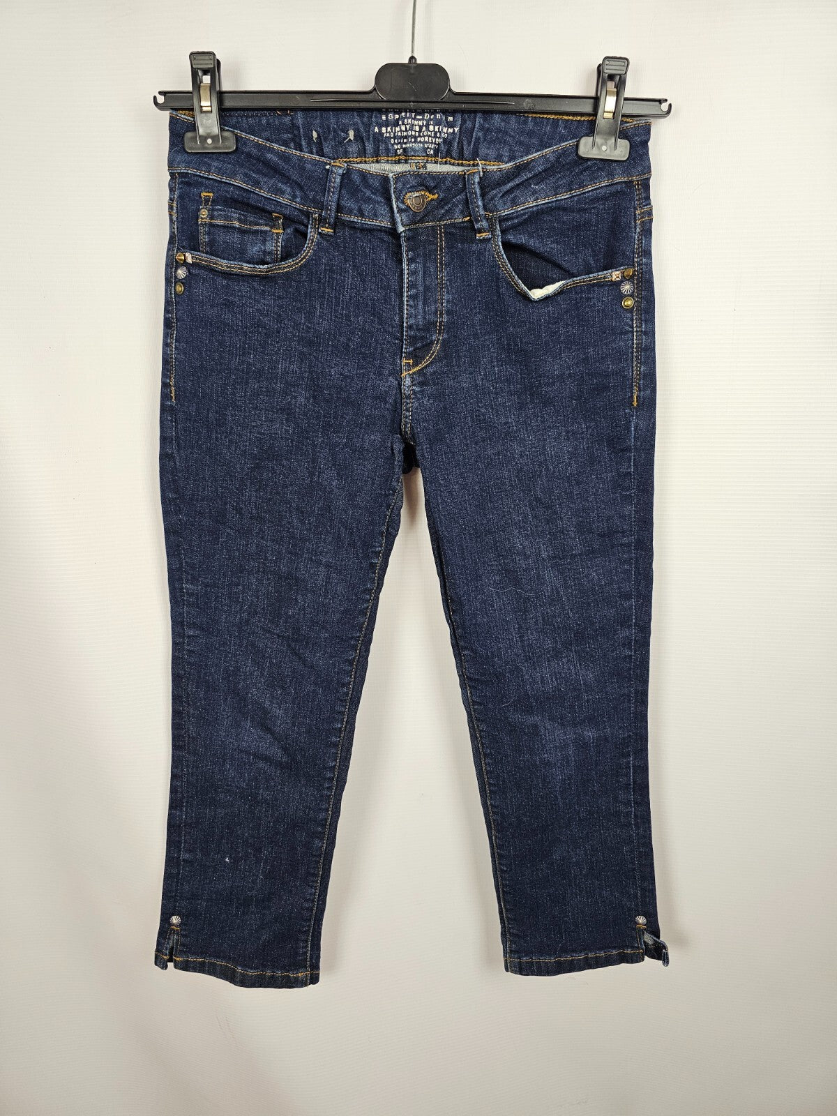 EK5600 Damen Capri Jeans von Esprit, blau, Gr.280