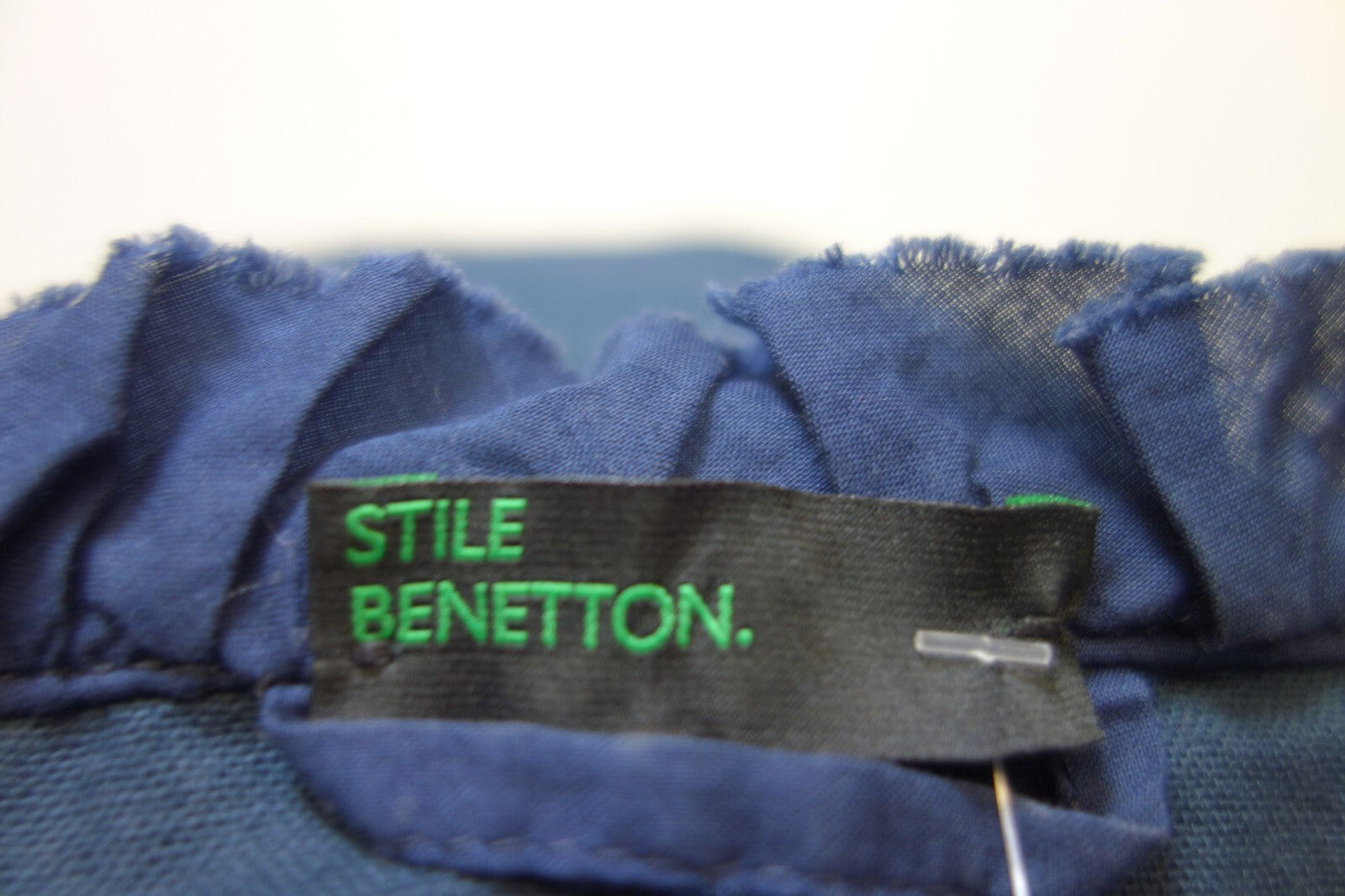 EK2231 Damen Jäckchen von Benetton, dunkelblau, Gr. 363