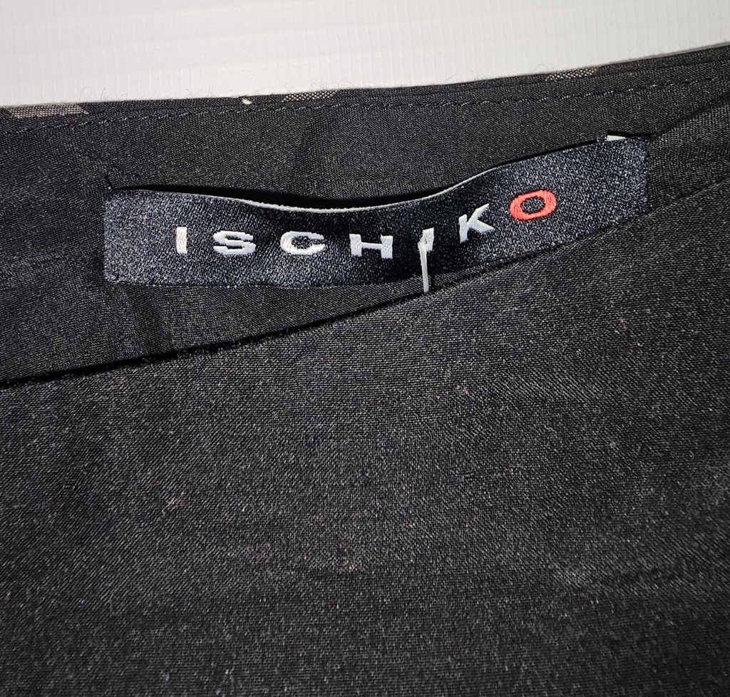 EK7508 Damen Rock von Ischiko, schwarz- grau, Gr.382