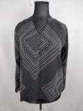 EK5612 Damen Bluse von Amisu, schwarz, Gr. L0
