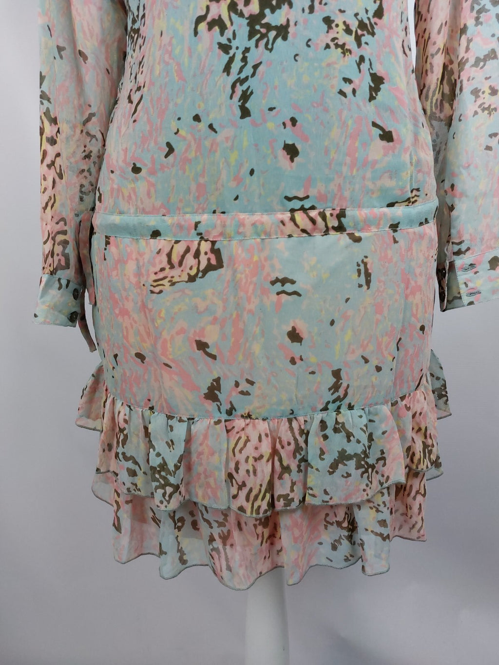 EK2518 Damen Kleid von Coleccion Urban by Venca, mehrfarbig, Gr.L7