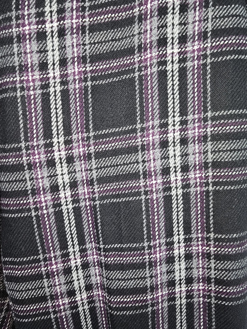EK8278 Damen Hose von Elena Eden, schwarz-lila, Gr.202