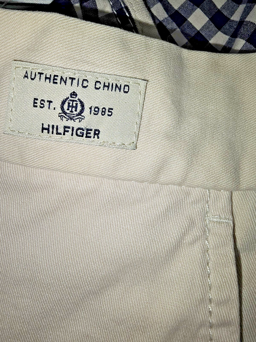 EK 7659 Tommy Hilfiger Sommerhose Herren Beige Gr 36/346