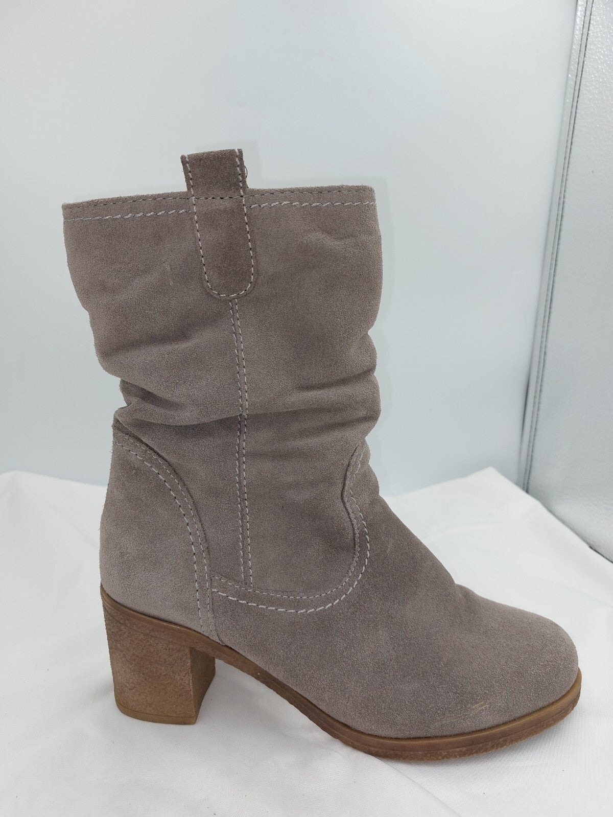 ES0111 Damen Stiefel von Tamaris, grau, Gr.392