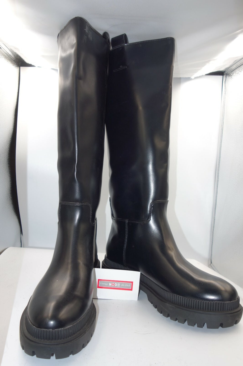ES0626 Damen Stiefel, schwarz, Gr. 400