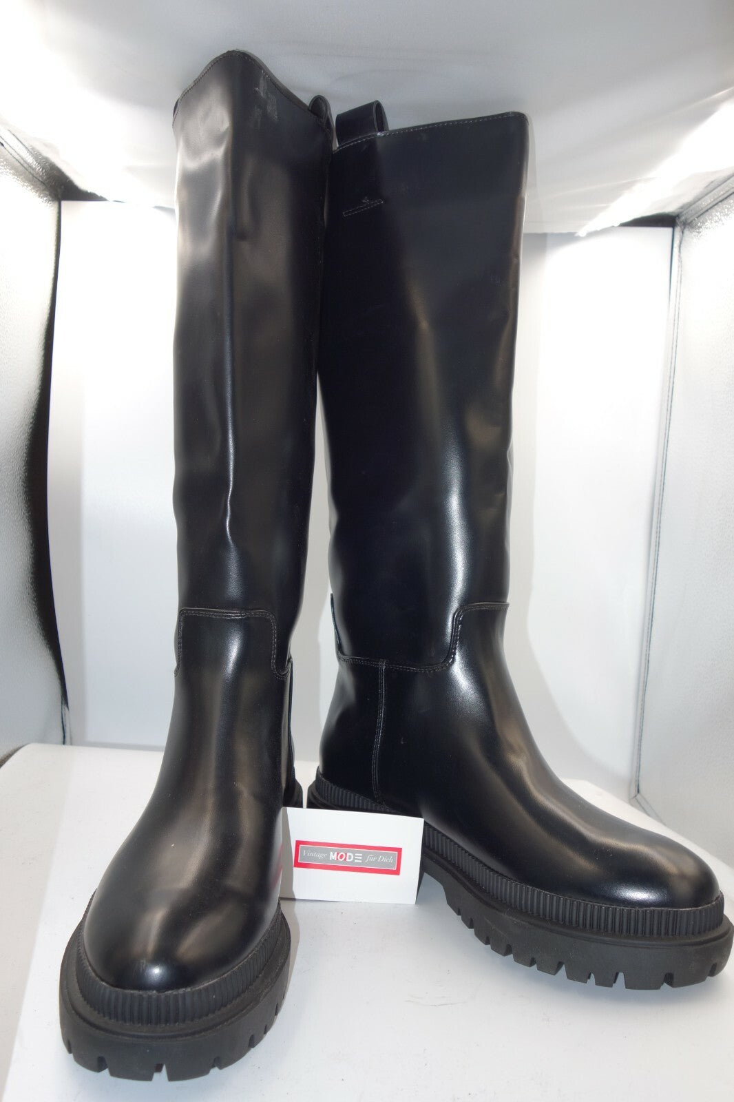 ES0626 Damen Stiefel, schwarz, Gr. 400