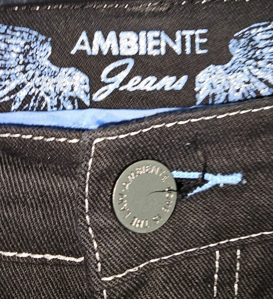 EK8819 Damen Jeans von Ambiente, schwarz, Gr.362