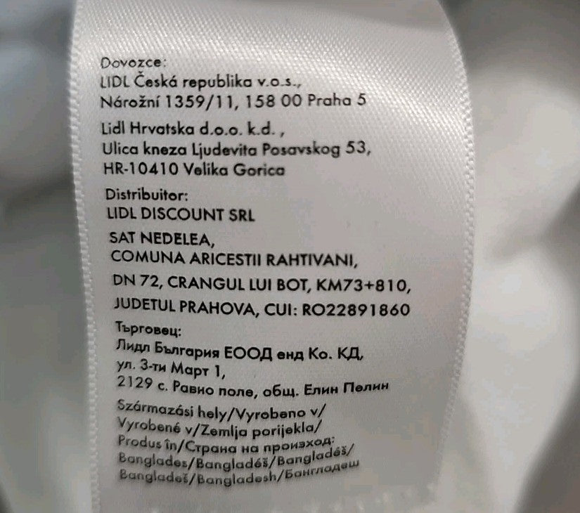 EK9607 Damen Jeans von Lidl, weiß, Gr.425