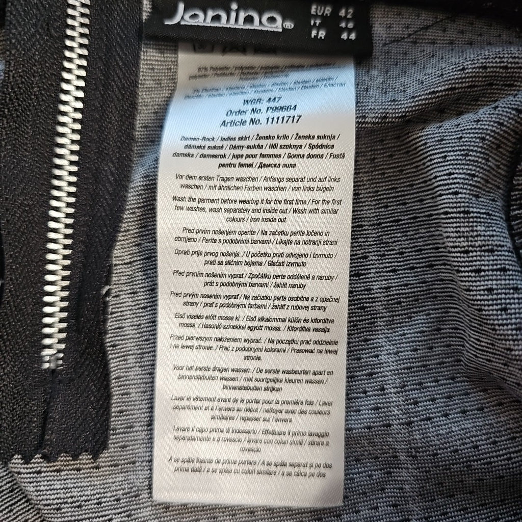 EK7745 Damen Rock von Janina, schwarz, Gr.423