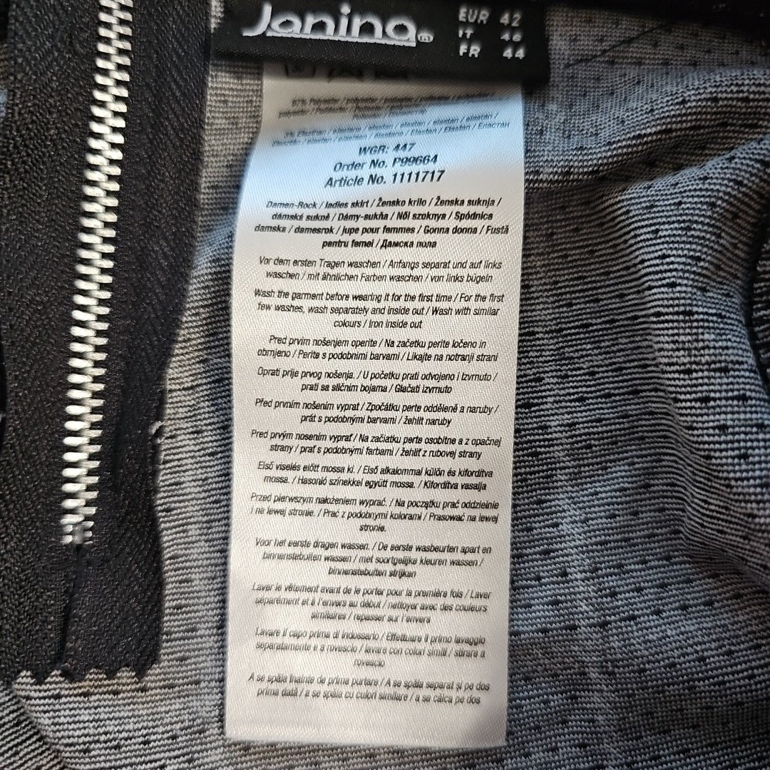 EK7745 Damen Rock von Janina, schwarz, Gr.423