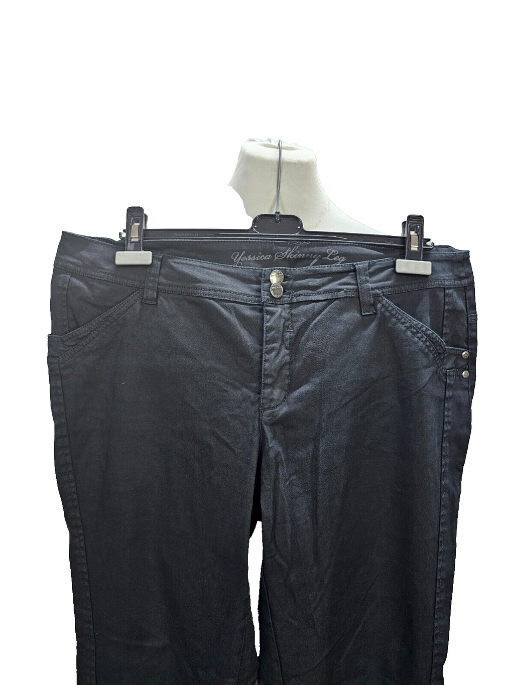 EK5883 Damen Jeans von Yessica, schwarz, Gr. 461