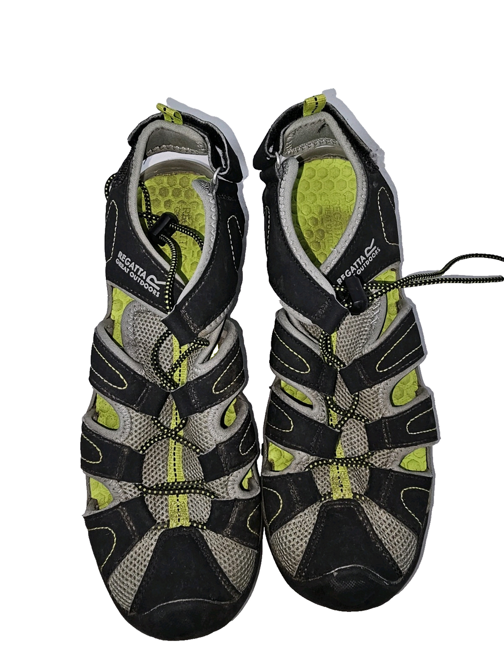 ES0743 Herren Sandale von Regatta, grün-schwarz, Gr.381