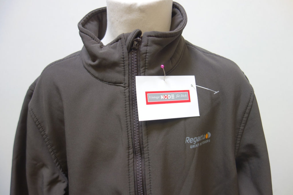 EK1840 Kinder Softshelljacke von Regatta, braun, Gr. 1521
