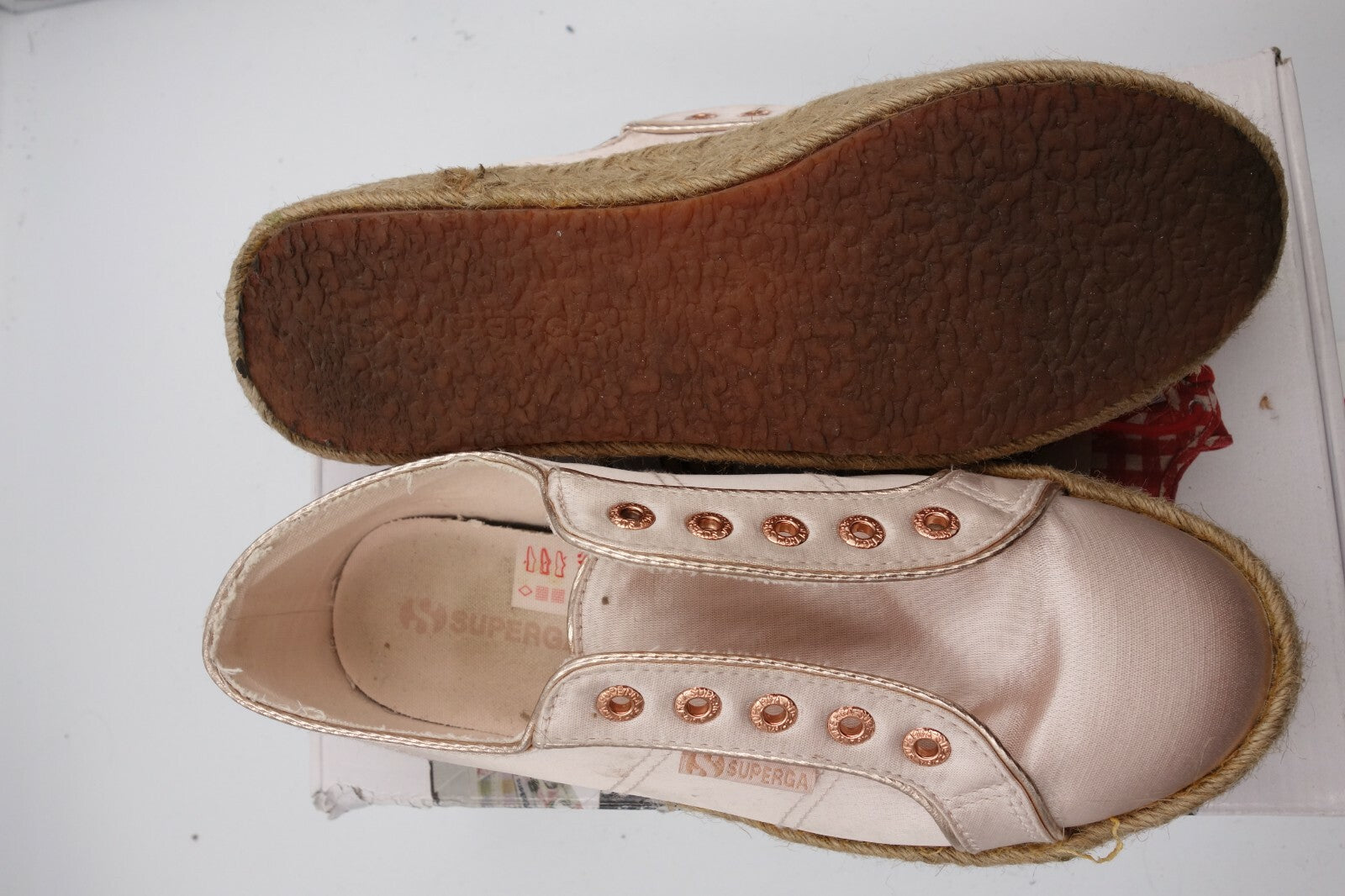ES0308 Damen Sneaker von Superga, rosa, 387