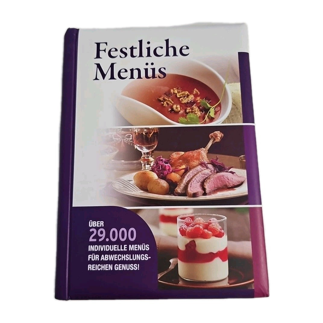 EB3865 Festliche Menüs. 31 Vorspeisen, 31 Hauptgerichte, 31 Nachspeisen 0