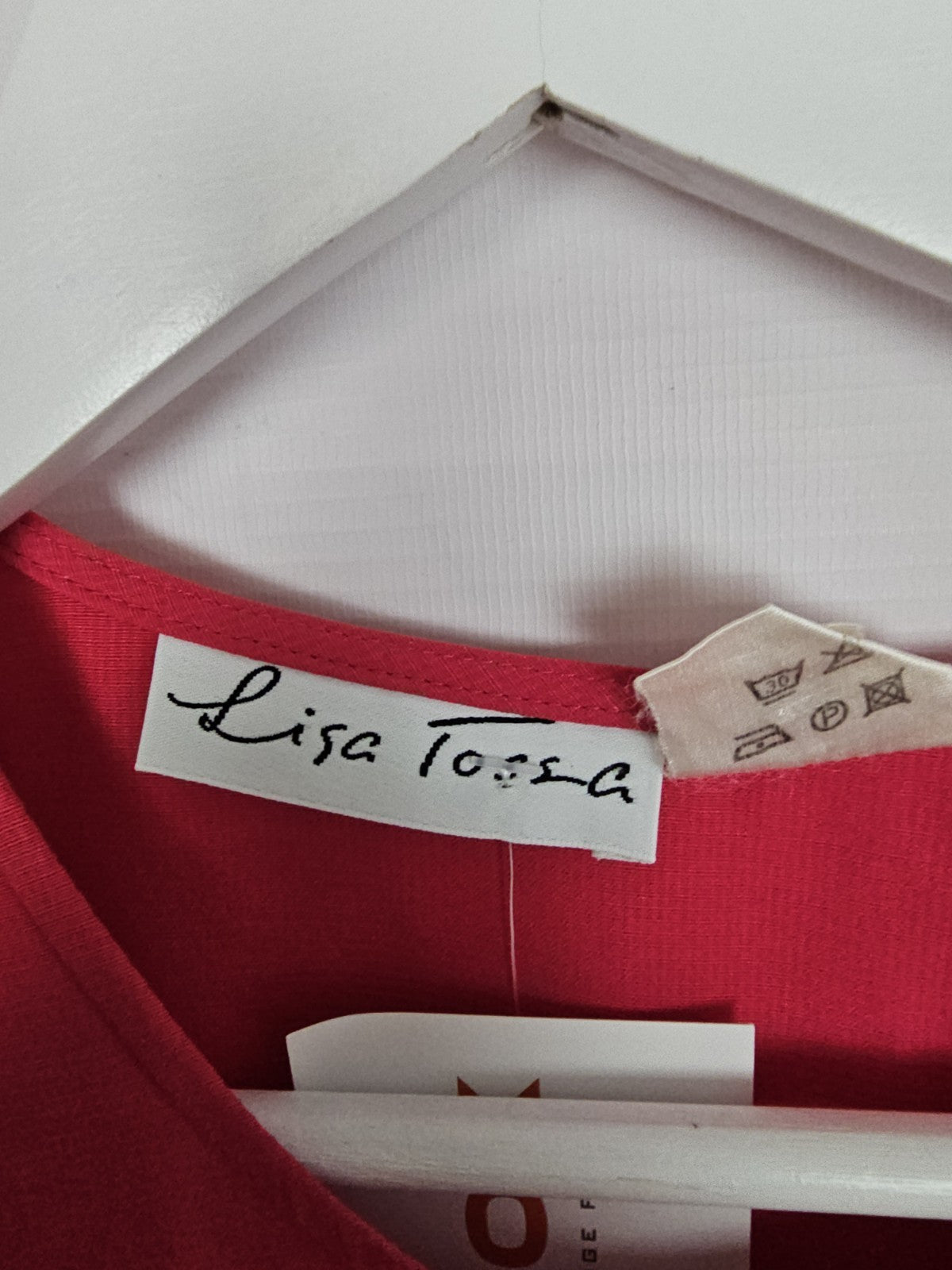 EK9531 Damen Bluse von Lisa Tossa, Pink, Gr. Ca XL2