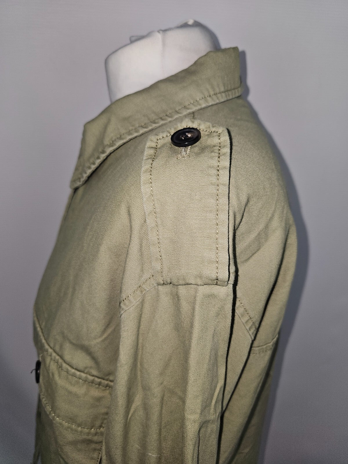 EK6538 Damen Hemd von H&M, grün, Gr.S2