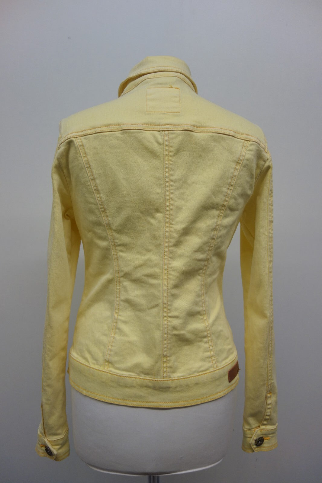 EK2222 Damen Jeansjacke gelb von Street One, Größe 364