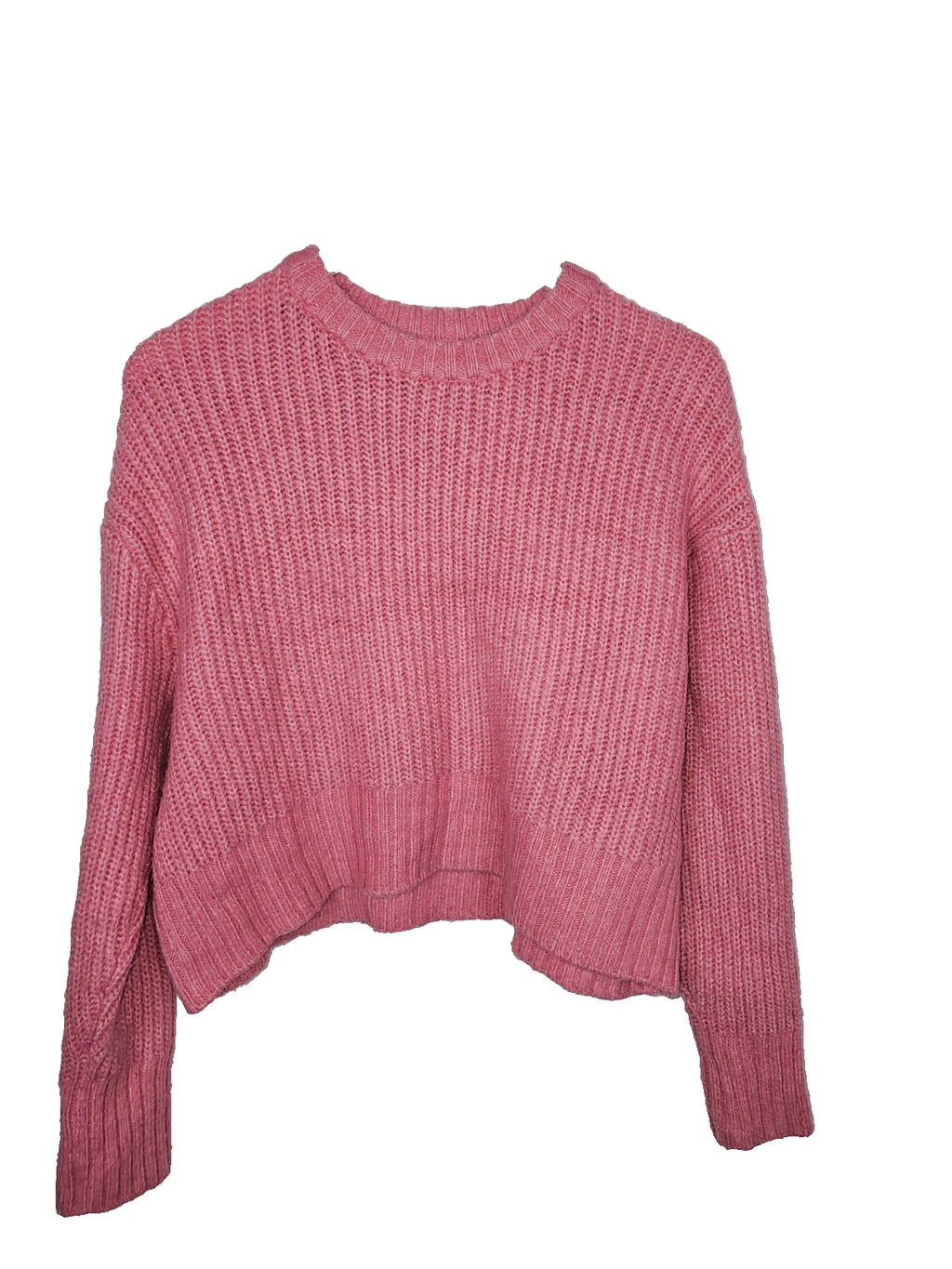 EK7526 Damen Strickpullover von New Yorker, Pink, Gr. XS0