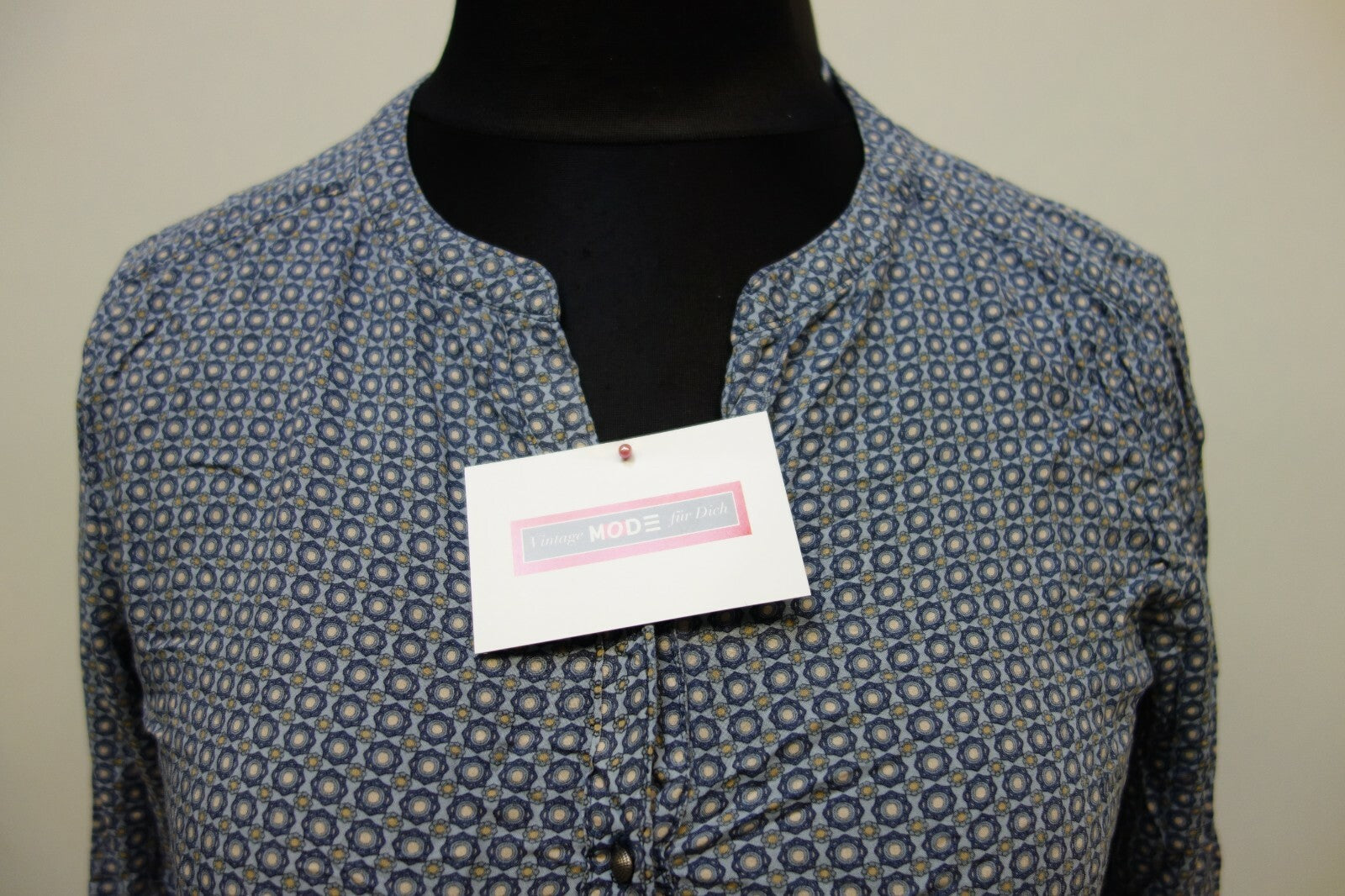 EK1418 Damen Bluse von s.Oliver, blau, Gr. 401