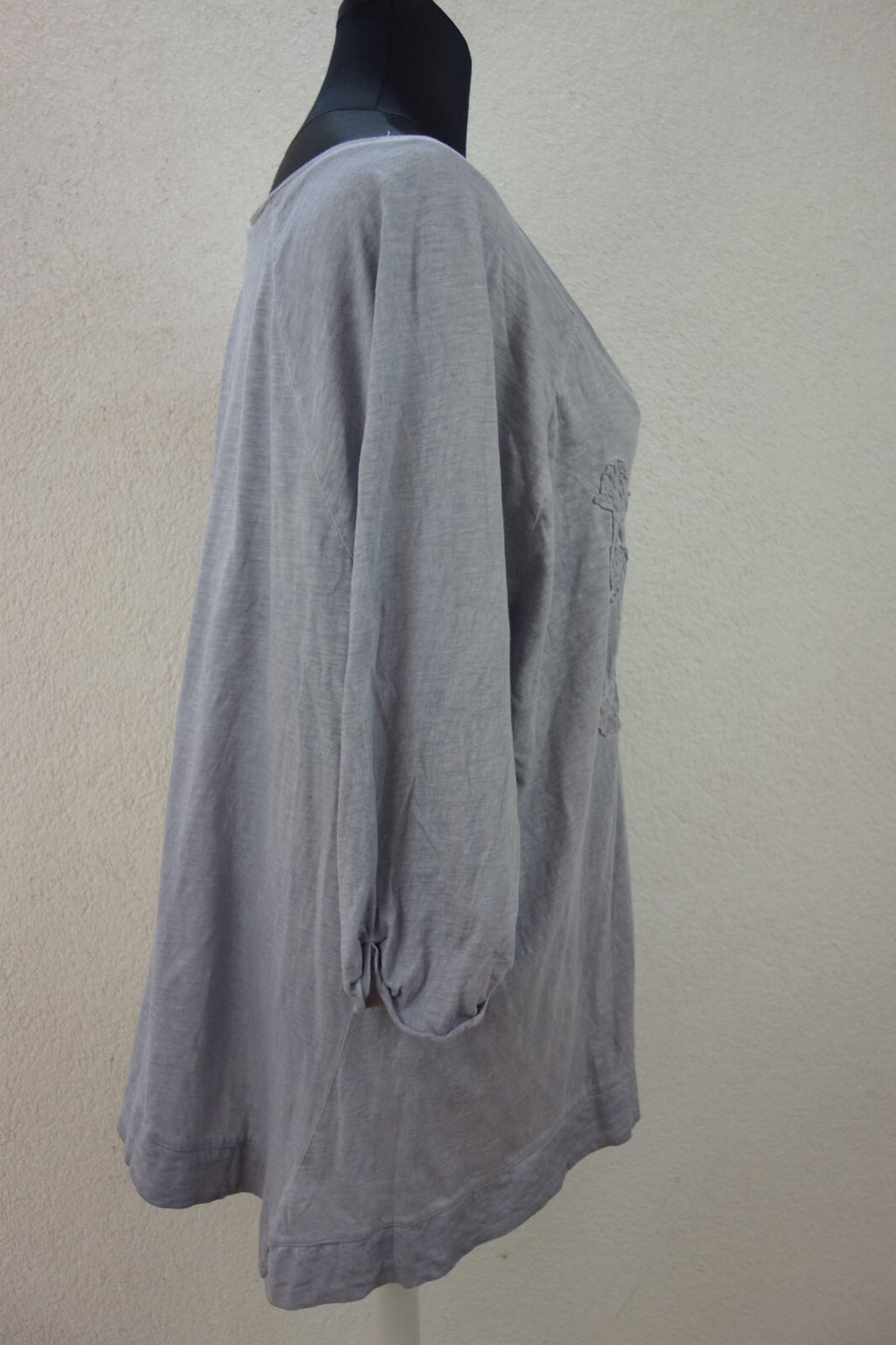 EK1137 Damen Oberteil von my Style, grau, Gr. 50/522