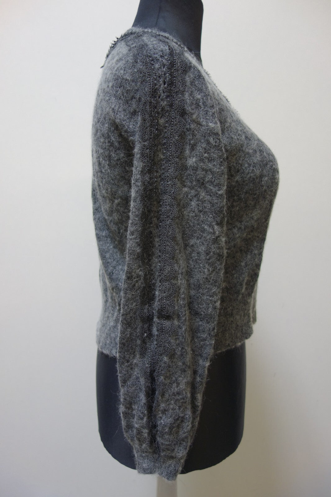 EK1838 Damen Strickjacke von C&A, grau, Gr. S2