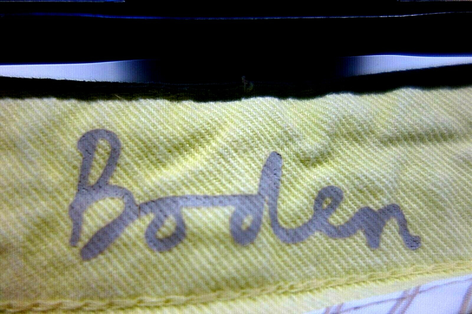 EK1594  Damen Jeans von Boden, hellgrün/gelb, Gr. 442