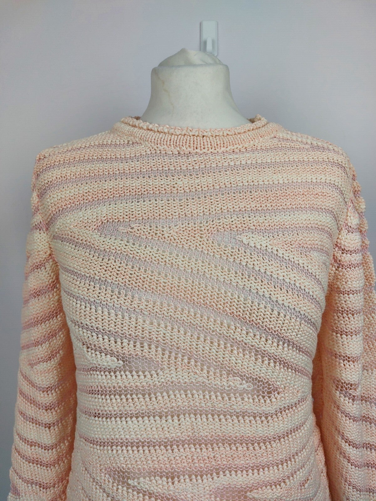 EK4929 Damen Pullover von Barolo, rosa, Gr. L1
