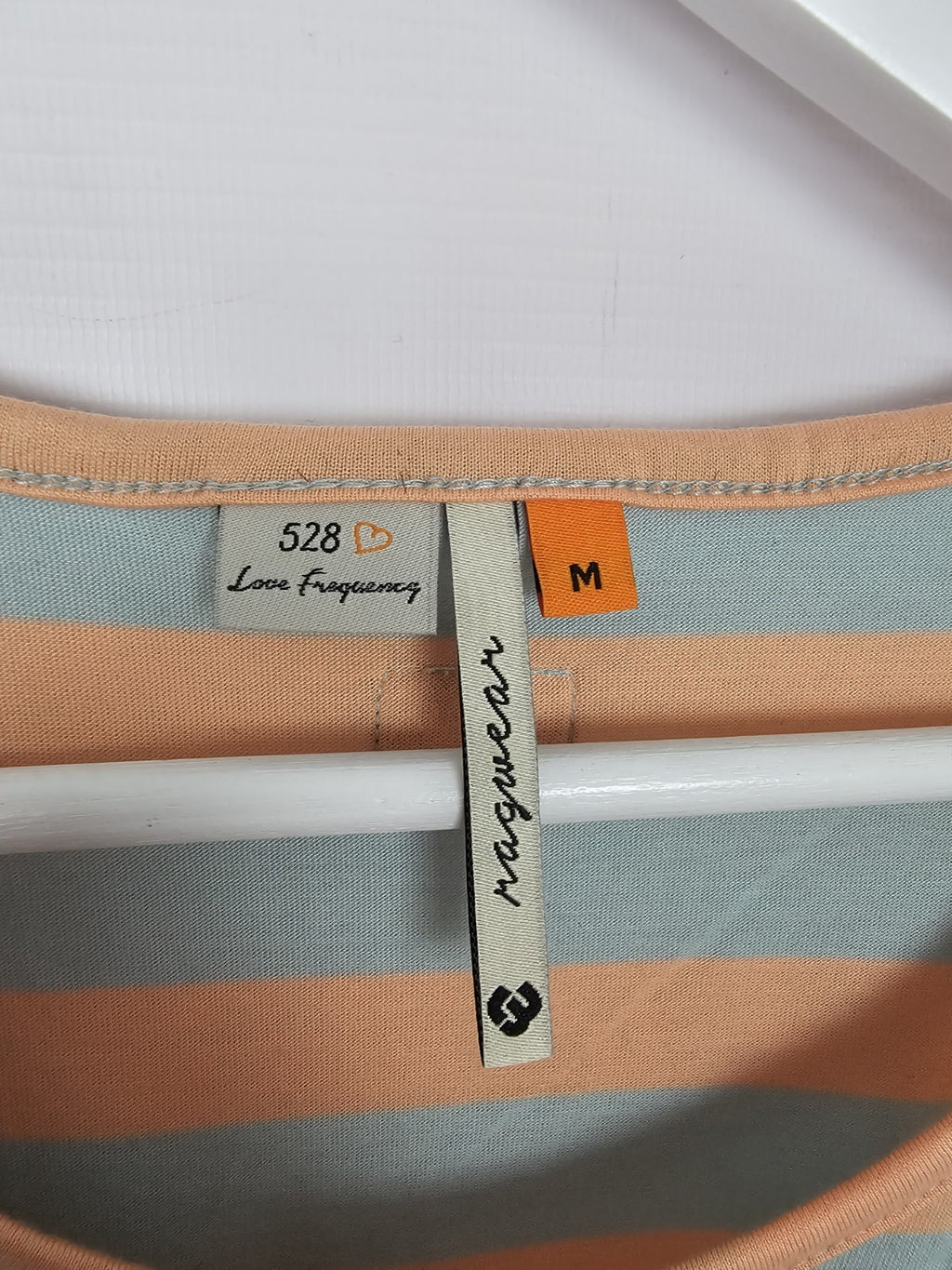 EK3876 Damen T-Shirt von Ragwear, Türkis/Organge, Gr. M2