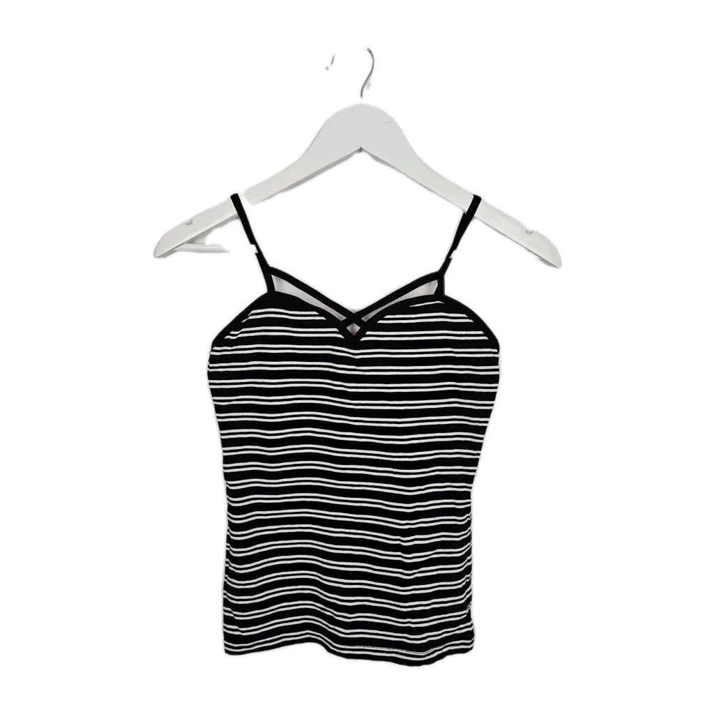 EK9685 Damen Trägershirt von Tally Weijl, schwarz-weiß, Gr.S0