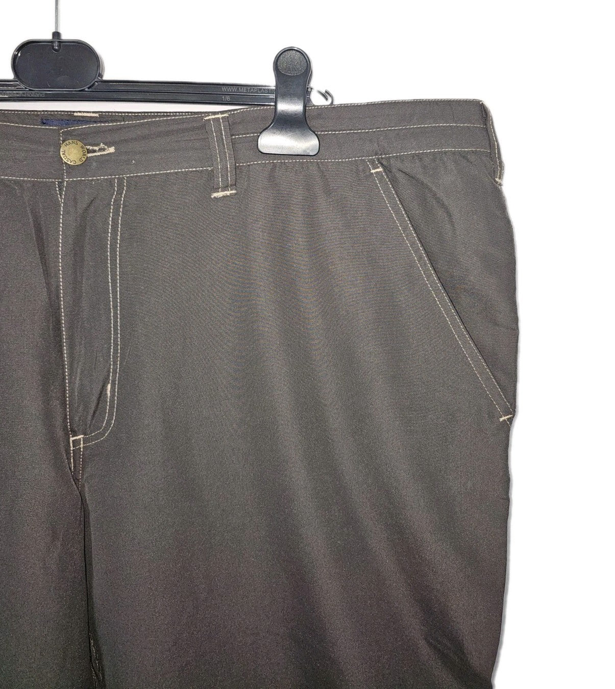 EK6725 Herreb Shorts von MW Casual, grau/braun, Gr.60/621