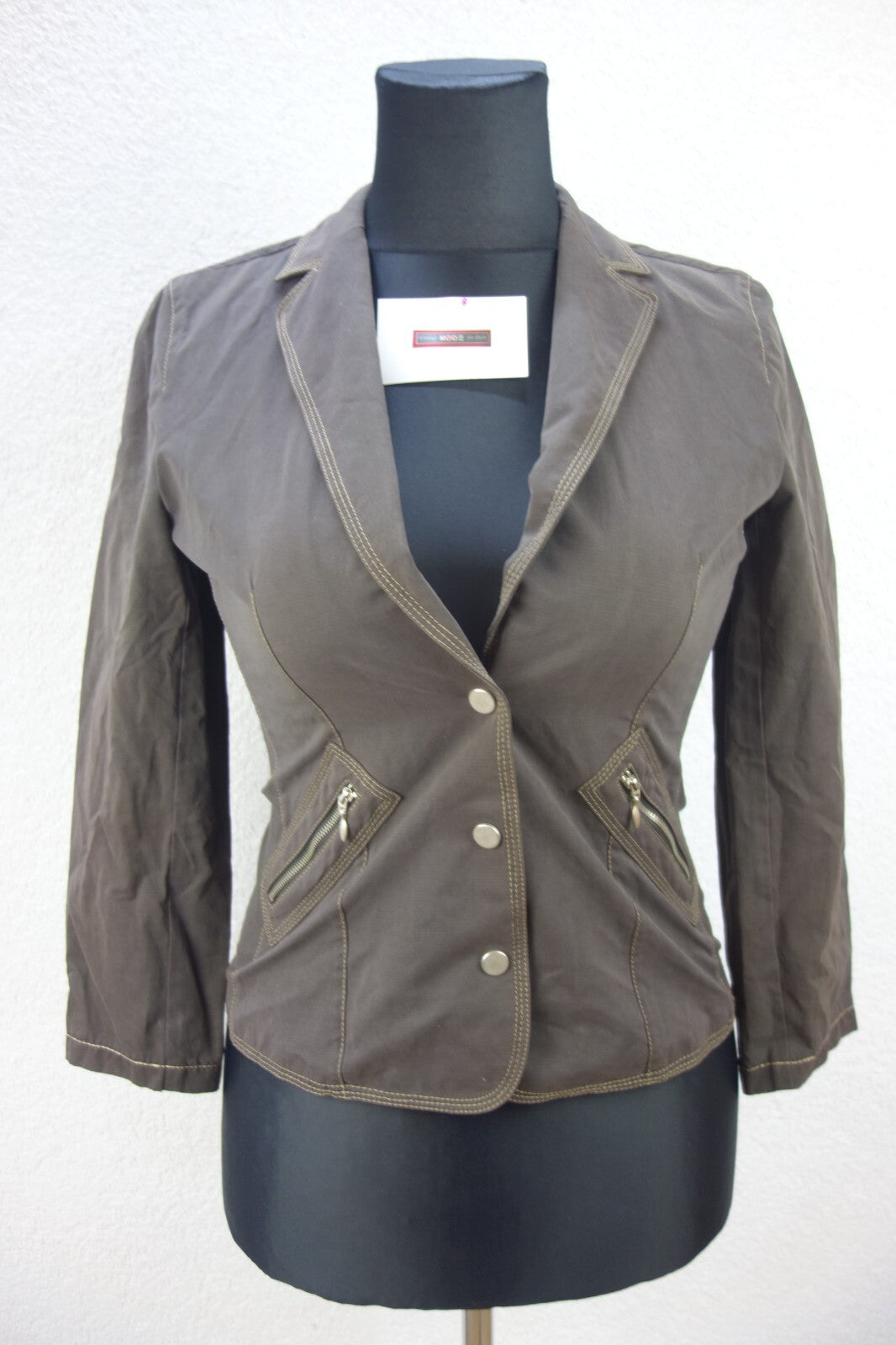 EK4068 Damen dünne Jacke von Taifun, braun, Gr. 360