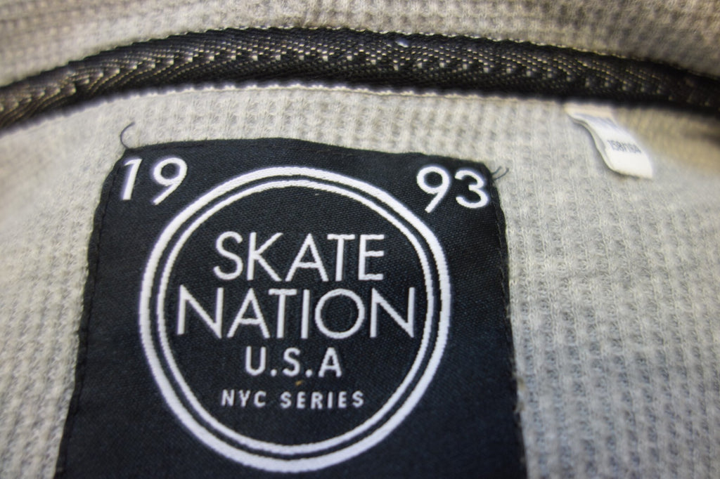 EK2436 Kinder Sweatjacke von Skate Nation, grün, Gr. 158/1644