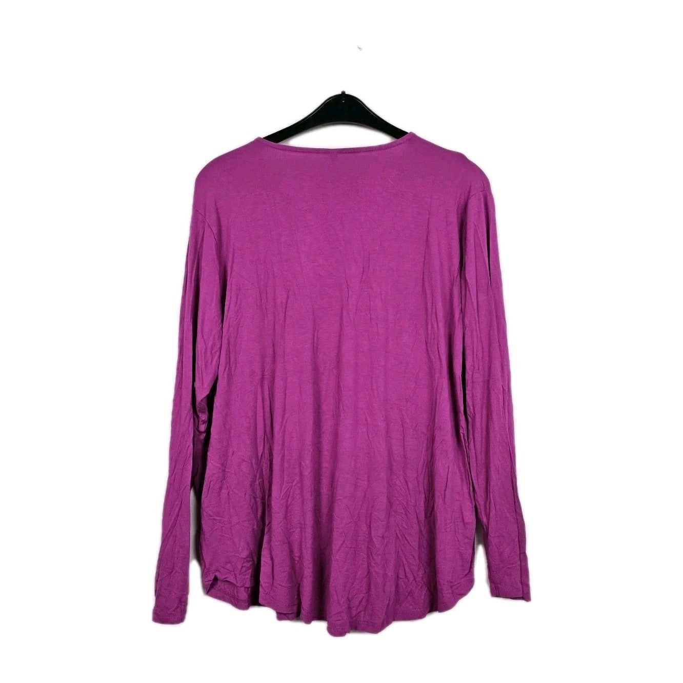 EK10373 Damen Pullover von Laura Torelli, Lila, Gr.XL2
