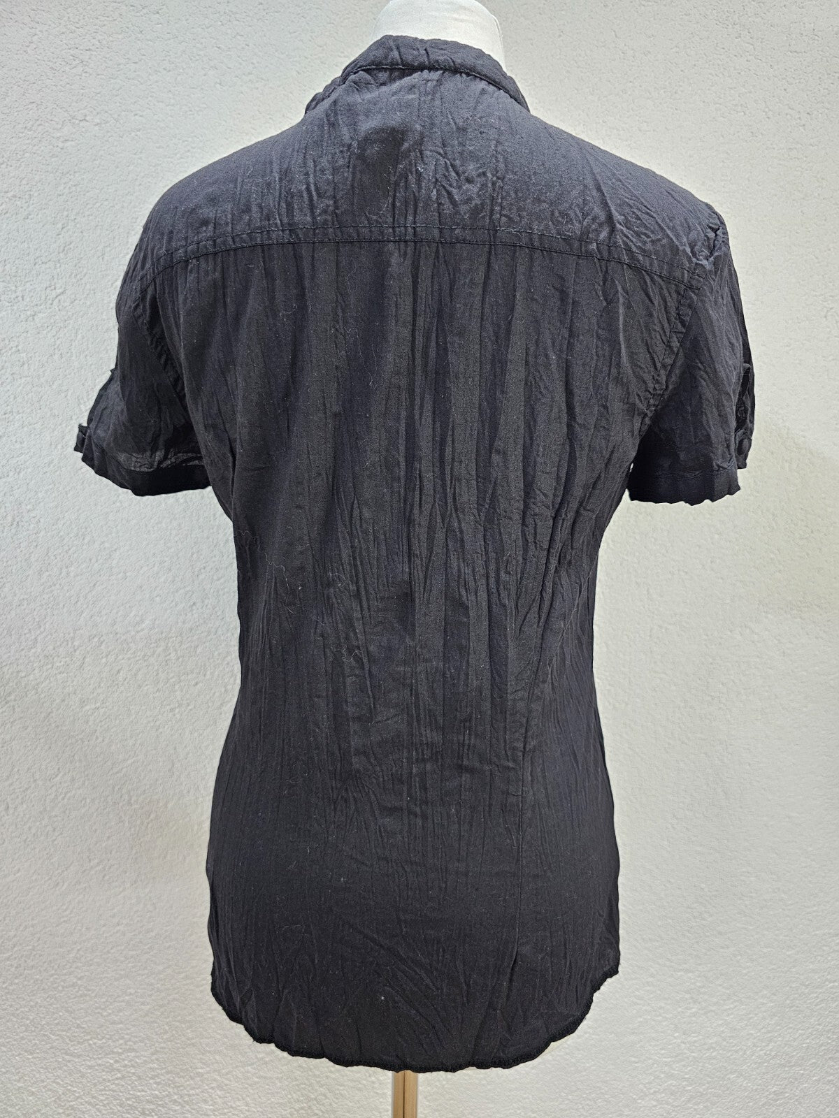 EK5873 Damen Bluse von Mustang, schwarz, gr. M4