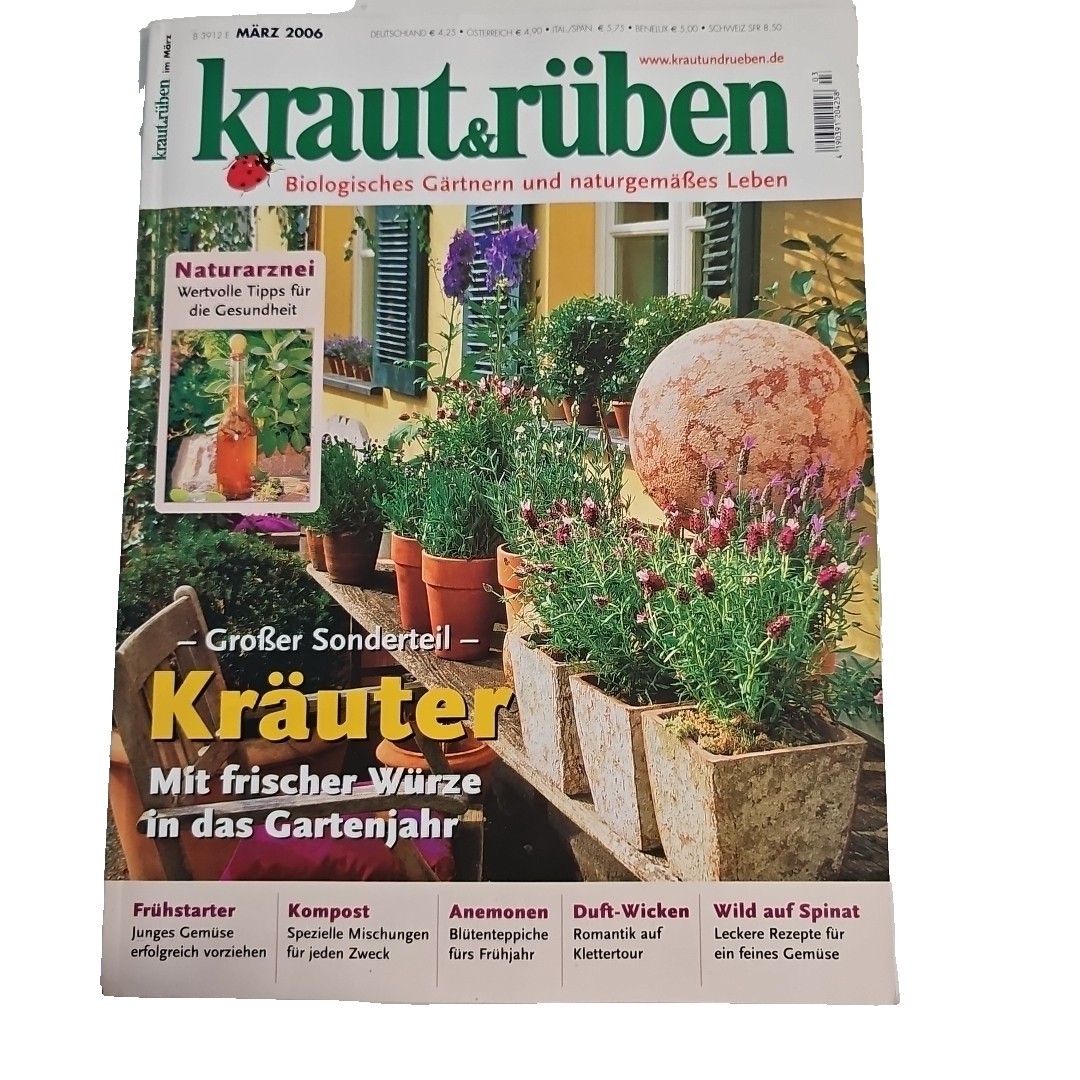 EB3516 Kraut und Rüben, 03/2006, biologisches Gärtnern und naturgemäßes Leben0