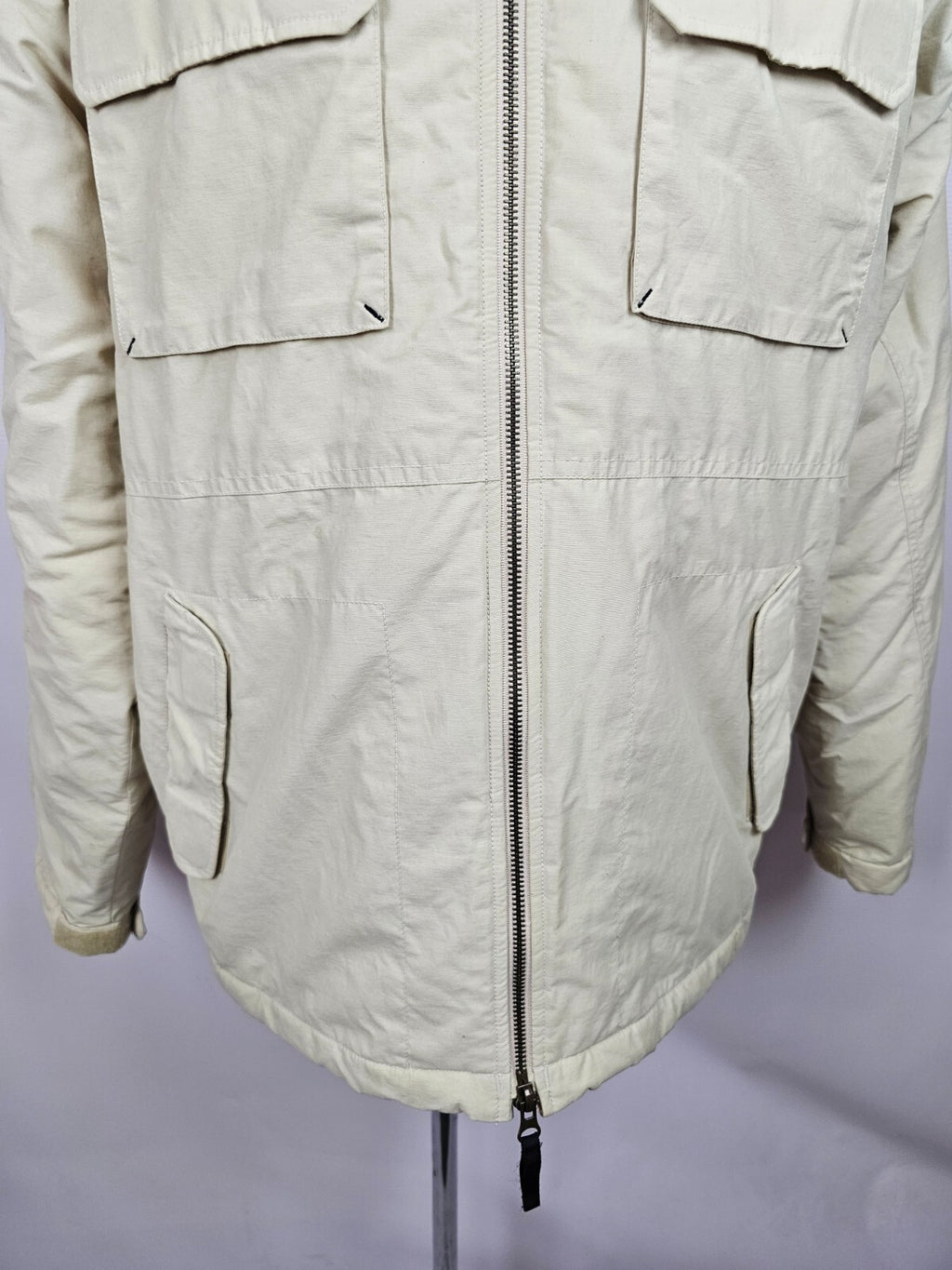 EK5710 Herren Winterjacke von Ben Sherman, beige, Gr. L2