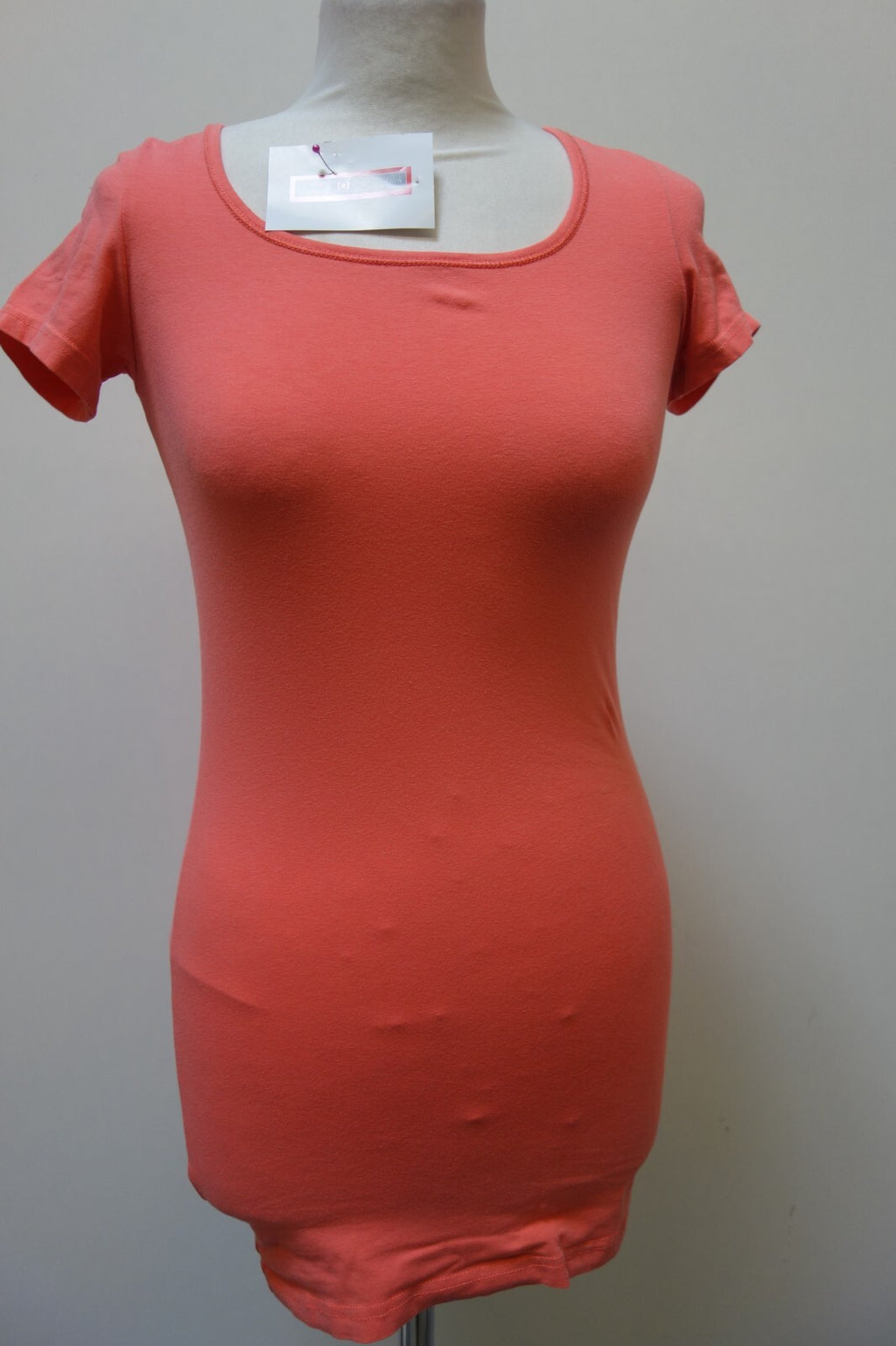 EK3528 Damen T-Shirt von Vero Moda, lachsfarben, Gr. XS0