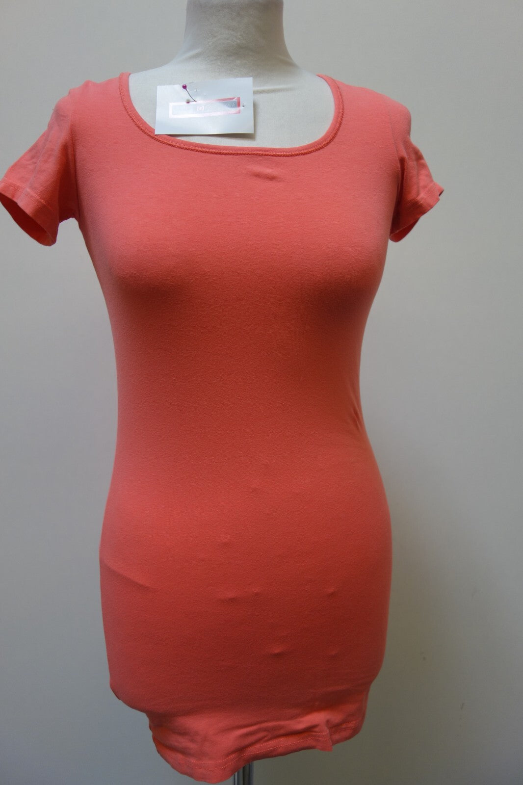 EK3528 Damen T-Shirt von Vero Moda, lachsfarben, Gr. XS0