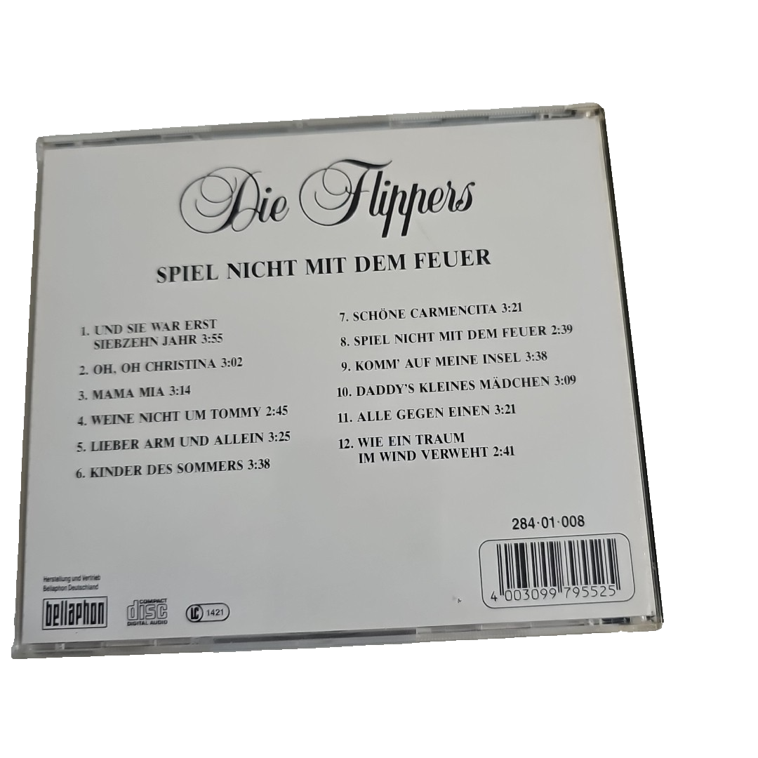 EB3165 Spiel Nicht mit dem Feuer von Flippers,die | CD | Zustand sehr gut2