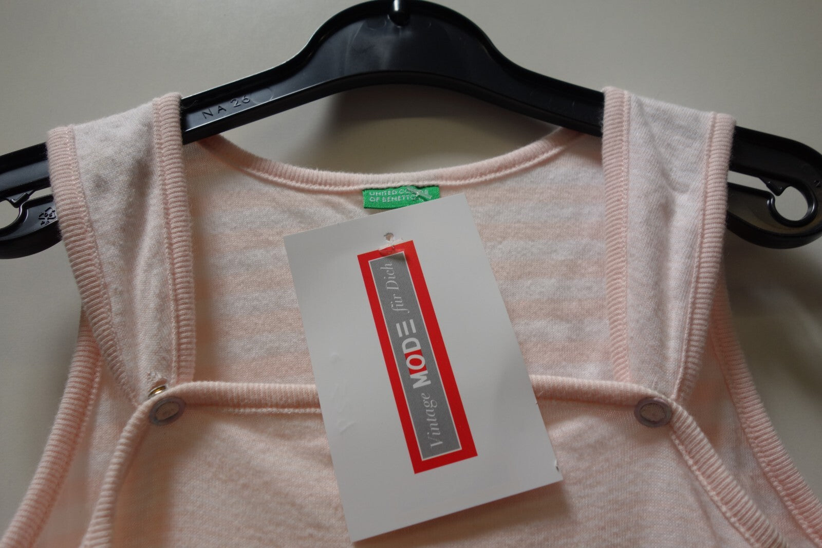 EK0529 Baby Body von United Colors of Benetton, rosa, Gr. 681