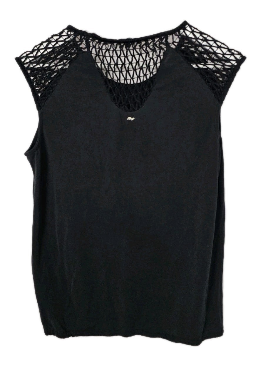 EK2806 Damen Bluse von Khujo, Schwarz, Gr. L3