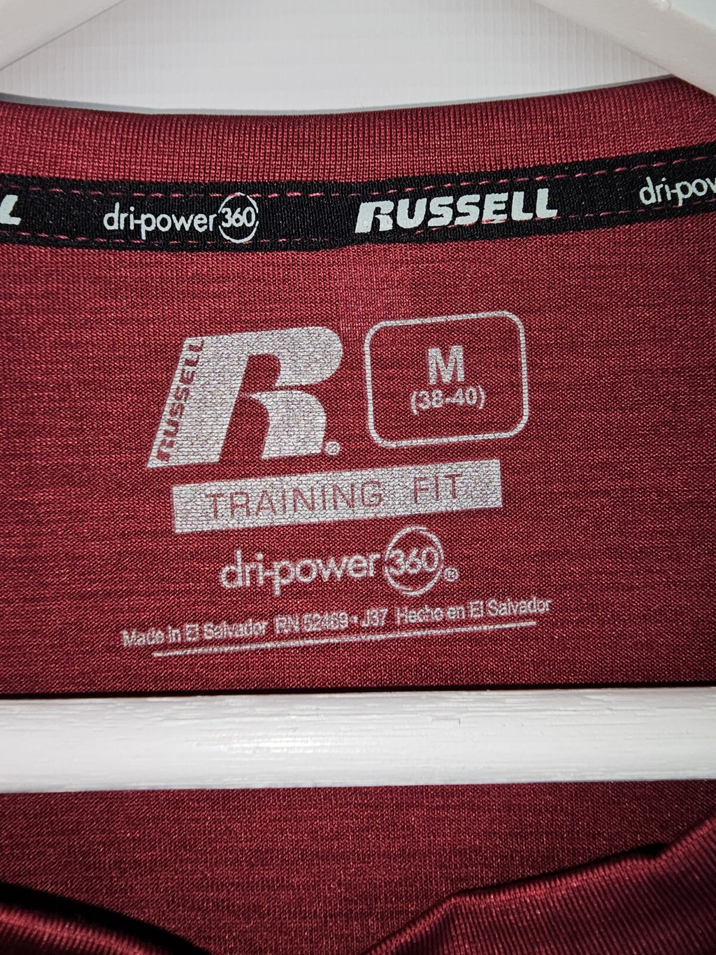 EK6811 Herren Sport T-Shirt von Russell, rot, Gr.M1