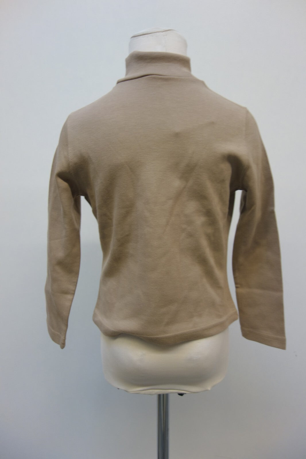 EK2789 Mädchen Langarmshirt von Calvin Klein, beigebraun, Gr. 64