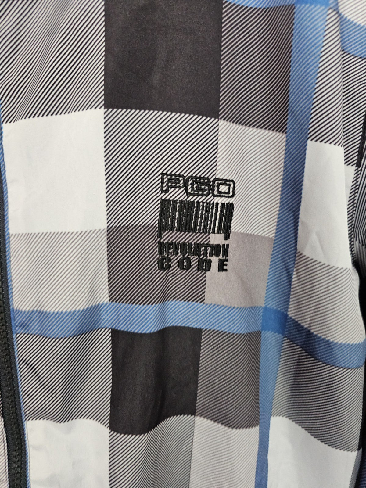 EK9255 Herren Wendejacke, Blau/weiß, Gr. Ca. L6