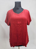 EK6210 Damen T-Shirt von Cecil, rotbraun, Gr. L0