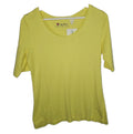 EK2587 Damen T-Shirt von Bonprix, gelb, Gr.L (Größentabelle)0