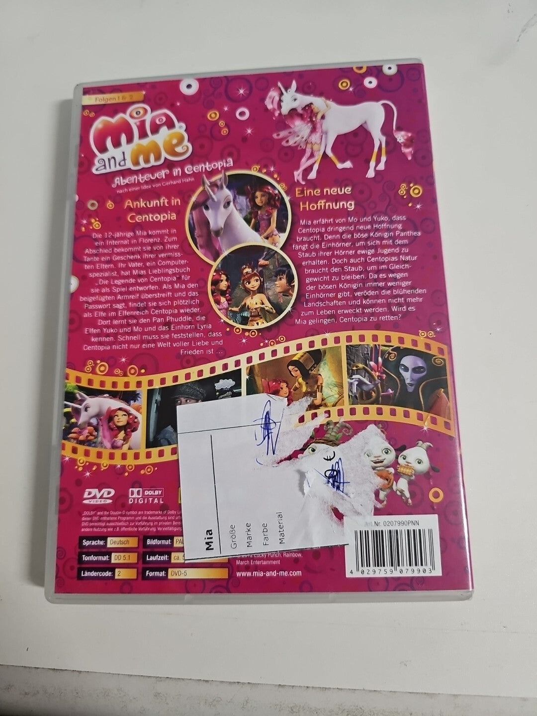 EB1747 Mia And Me Ankunft im Elfenreich DVD 2